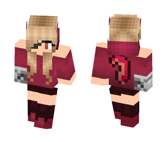 Foxy [FNAF] Girl - Girl Minecraft Skins - image 1