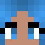 Blue Hair and Cross Shirt #2 - Interchangeable Minecraft Skins - image 3