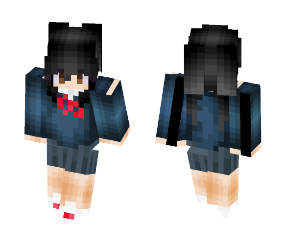 ♥~Kawaii~ Azusa~ K-on!~♥ - Kawaii Minecraft Skins - image 1