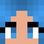 Blue Hair and Cross Shirt #1 - Interchangeable Minecraft Skins - image 3