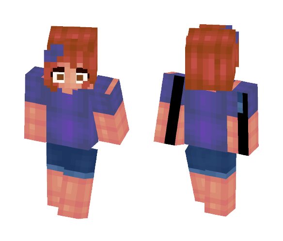 ᴘoɴәɴα) summer woo !! - Female Minecraft Skins - image 1