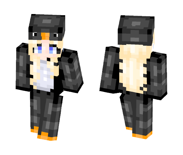 Emily the Penguin Girl - Girl Minecraft Skins - image 1