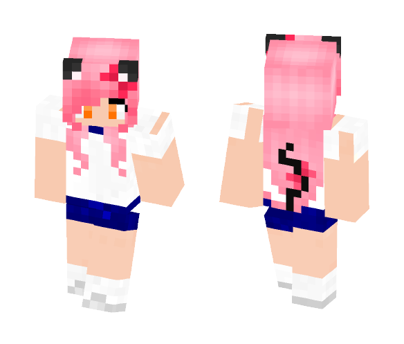kawaii gym - Kawaii Minecraft Skins - image 1