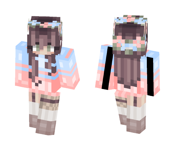 new shading! ♡ - Female Minecraft Skins - image 1