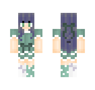 +~+Pretty In Green+~+ - Female Minecraft Skins - image 2