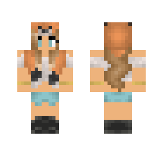 Fox Hood Girl - Girl Minecraft Skins - image 2