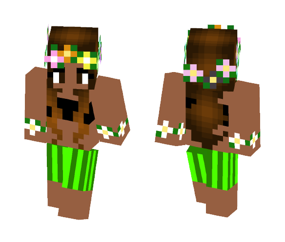 Polynesian Dancer - Female Minecraft Skins - image 1