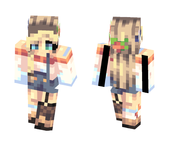 Louier (With Art?!?!) - Female Minecraft Skins - image 1