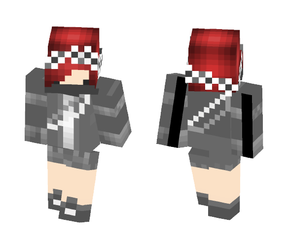 Chibi Assassin Girl - Girl Minecraft Skins - image 1