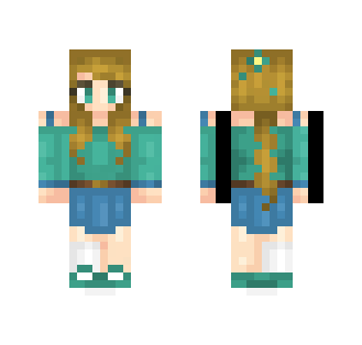 _+_Azure Apex_+_ - Female Minecraft Skins - image 2