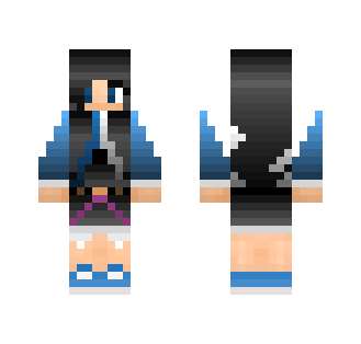 Haruka Nanase Free! Genderbend - Female Minecraft Skins - image 2
