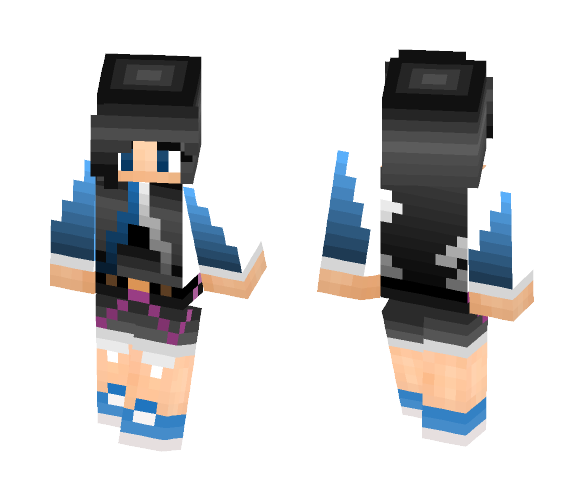 Haruka Nanase Free! Genderbend - Female Minecraft Skins - image 1