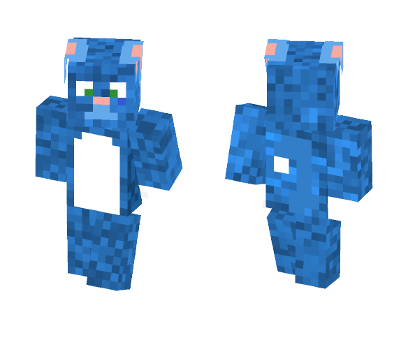 Blue Speckled cat - Cat Minecraft Skins - image 1