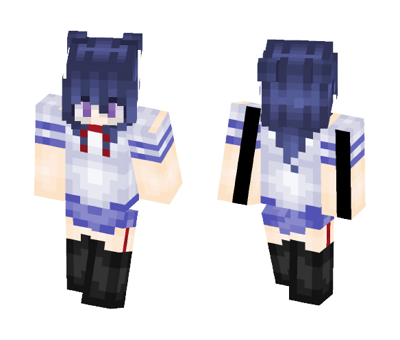 Oka Ruto ♥ (Looks better in 3D~) - Female Minecraft Skins - image 1