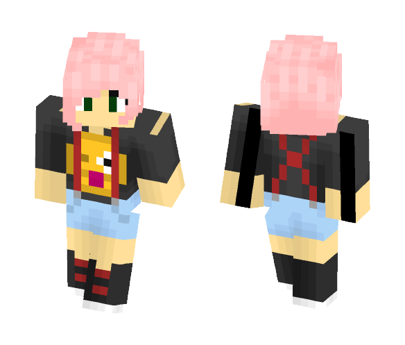 Emoji Girl - Girl Minecraft Skins - image 1
