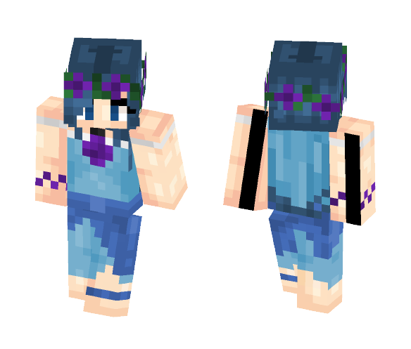 ~_~Water Drops~_~ - Female Minecraft Skins - image 1