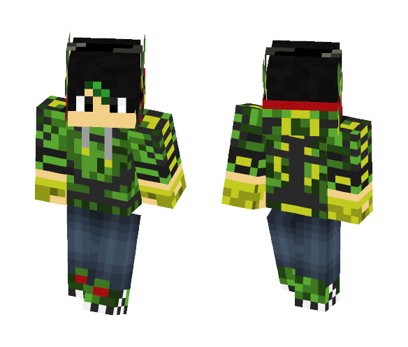 Rayquaza Boy - Boy Minecraft Skins - image 1