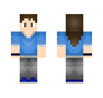 The Voltin [Generic Blue Shirt] - Other Minecraft Skins - image 2
