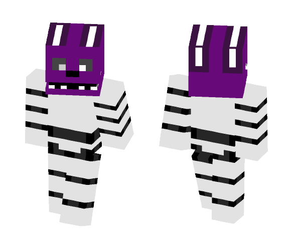 Fnaf 5 fan made bonnie - Male Minecraft Skins - image 1