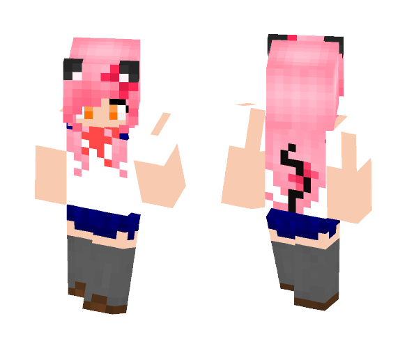 kawaii school - Kawaii Minecraft Skins - image 1
