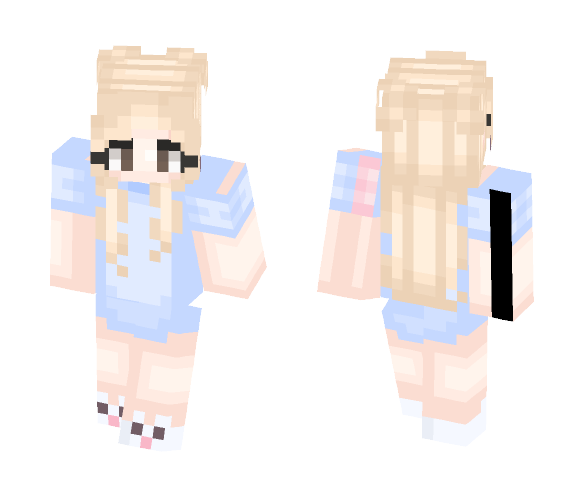 To sleep V.2. - Female Minecraft Skins - image 1