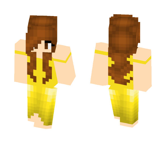 Princess Belle - Female Minecraft Skins - image 1