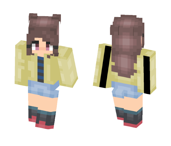 Sakura Inami - Beyond the Boundary - Female Minecraft Skins - image 1
