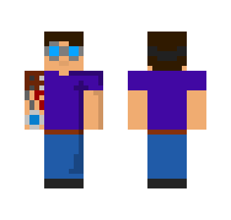 Blue Arc - Male Minecraft Skins - image 2