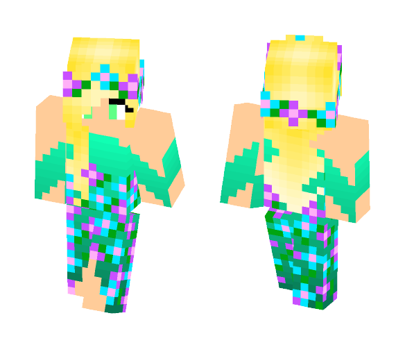 Flower Queen - Female Minecraft Skins - image 1