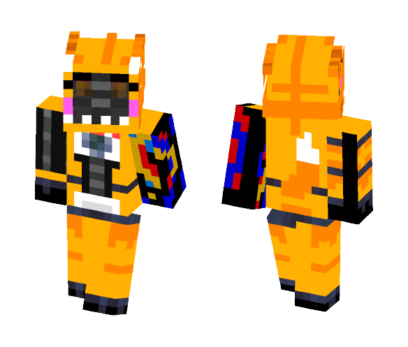 Withered Foxina - Female Minecraft Skins - image 1