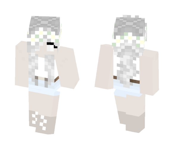 Ghost Girl - Girl Minecraft Skins - image 1