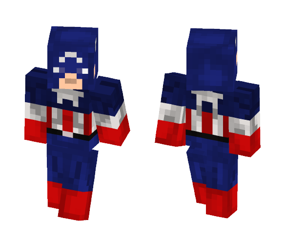 Captain America (Classic) - Comics Minecraft Skins - image 1