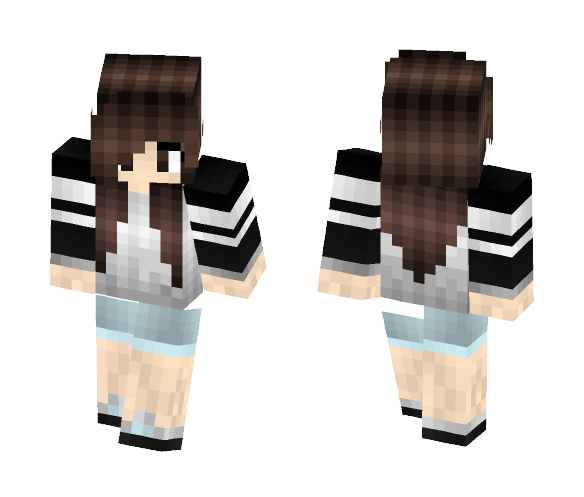 Casual | Normal Gurl - Female Minecraft Skins - image 1