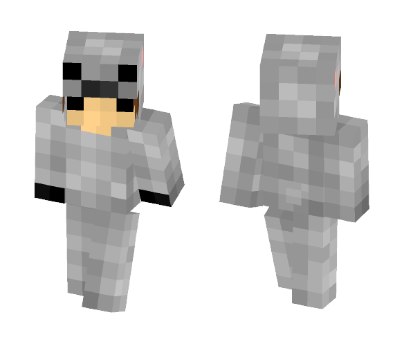 8Bit Koala Onesie - Male Minecraft Skins - image 1
