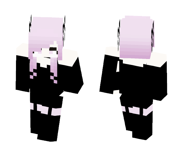 Pink Hair - Female Minecraft Skins - image 1