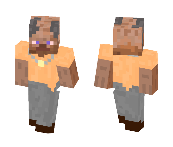Senior Steve - Male Minecraft Skins - image 1