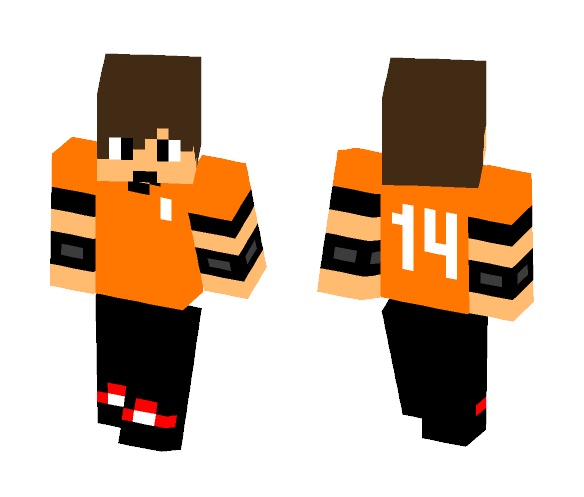Dutch Soccer Player - Male Minecraft Skins - image 1