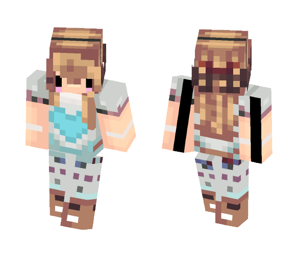 Skin Request by BlueChibiMemes - Female Minecraft Skins - image 1