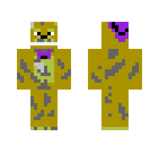 Withered Fredbear - Male Minecraft Skins - image 2