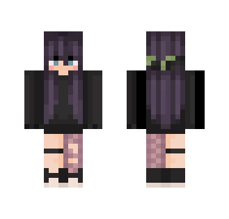 Dark Teen ♥ - Female Minecraft Skins - image 2