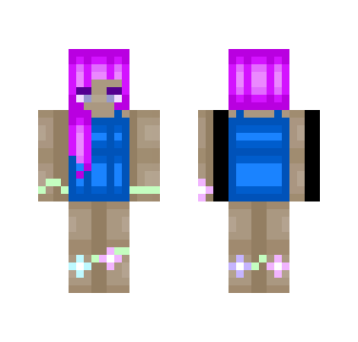 nature girl(´• ω •`)ﾉ死 - Female Minecraft Skins - image 2