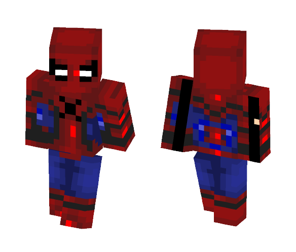 Spider Man(Civil War) - Male Minecraft Skins - image 1