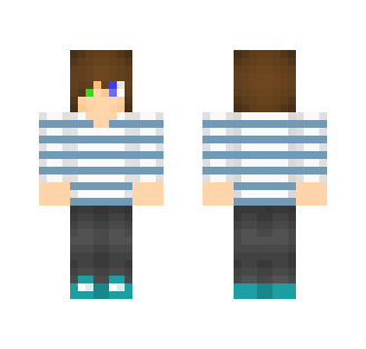 Boy with striped shirt - Boy Minecraft Skins - image 2