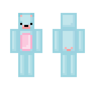 Pastel Blue Bear [dg] - Male Minecraft Skins - image 2