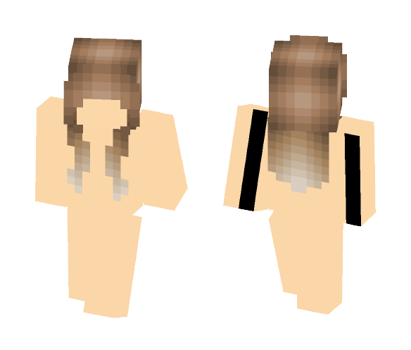 hair base (´• ω •`)ﾉ死 - Female Minecraft Skins - image 1