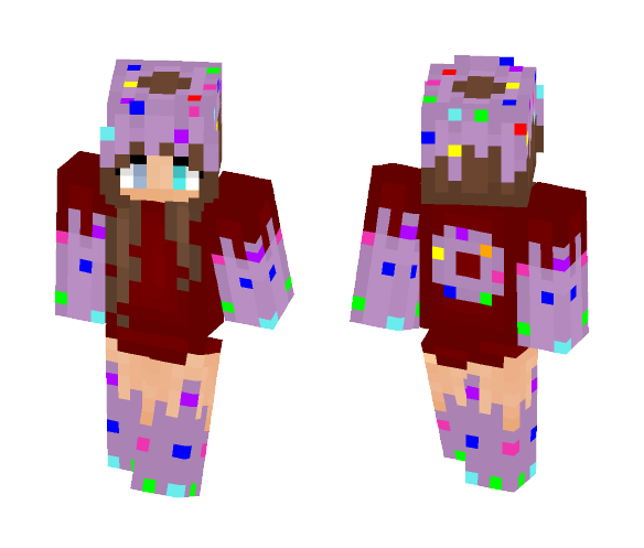Donut girl (request) - Girl Minecraft Skins - image 1