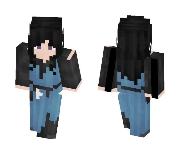 [LotC Request] Another Blue Dress - Female Minecraft Skins - image 1