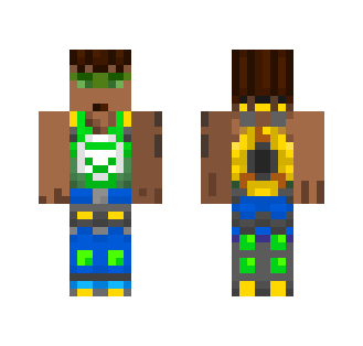 overwatch lucio - Male Minecraft Skins - image 2