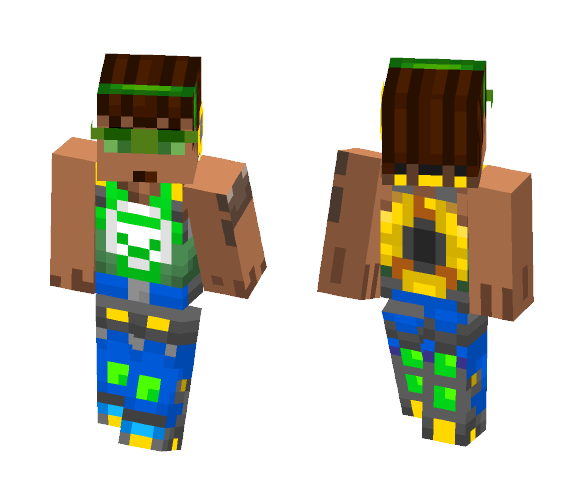 overwatch lucio - Male Minecraft Skins - image 1