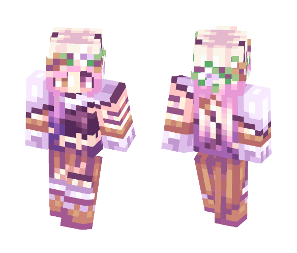 Scorched Roses {Skin Trade} - Female Minecraft Skins - image 1